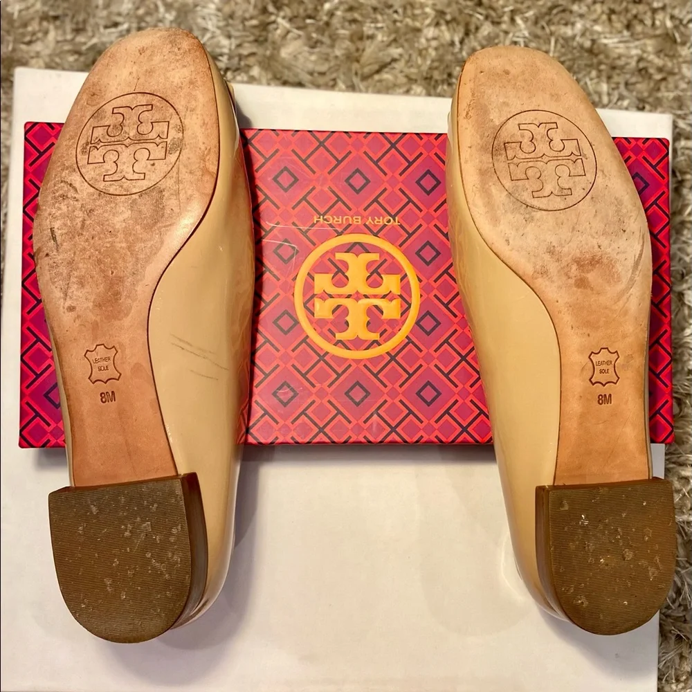 Tory Burch Yardley Flat Patent Calf Size 8 - Picture 8 of 9
